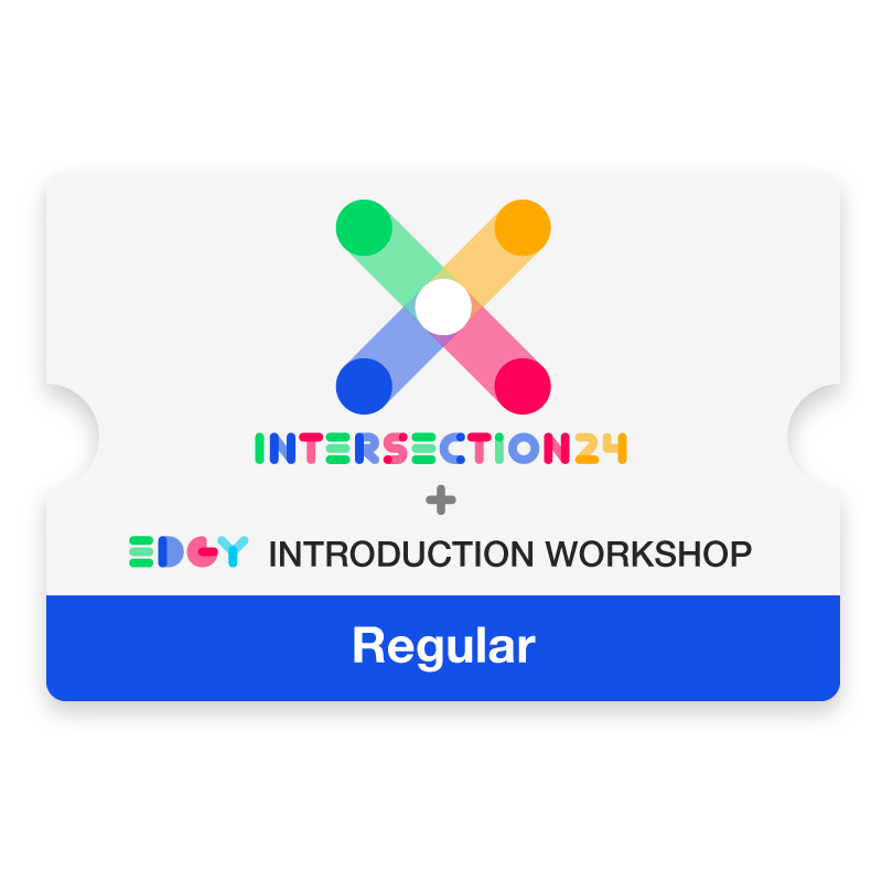 Intersection 24 Conference & EDGY Introduction Workshop - Regular Ticket