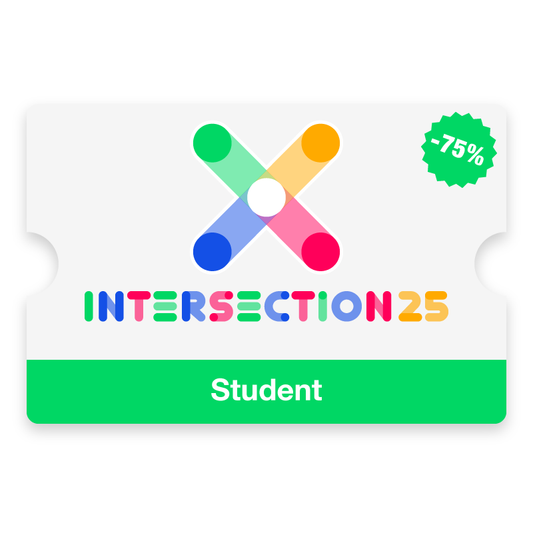 Intersection 25 Conference - Student Ticket